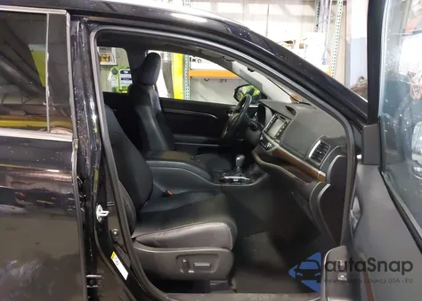 2014 Toyota Highlander Limited Platinum V6 z USA, uszkodzony, nr VIN 5TDYKRFH1ES035228